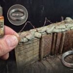 DIY realistic barbed wire for WWII scale model dioramas by Scale Wonderland