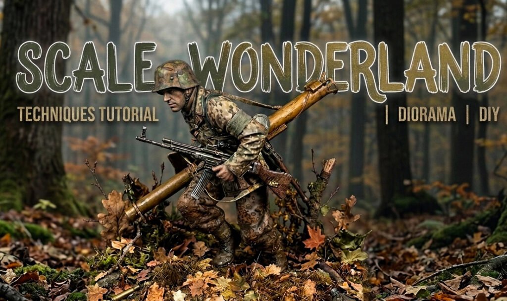 Scale Wonderland armored vehicle diorama
